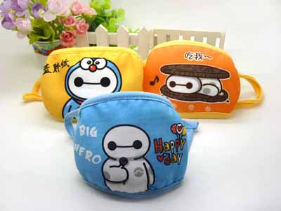 2015秋冬季新款可爱男女保暖口罩 纯棉卡通大白口罩 -4号