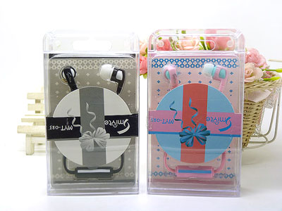 3号韩版糖果色重低音带麦入耳式耳机耳麦 可爱通用型情侣MP3电脑手机C2-7-1
