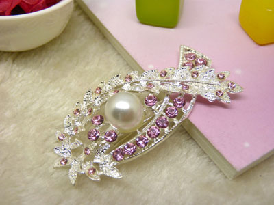 韩国胸花丝巾扣 采用奥地利进口水晶胸针女岁月静好高档  -32号B2-1-5-6