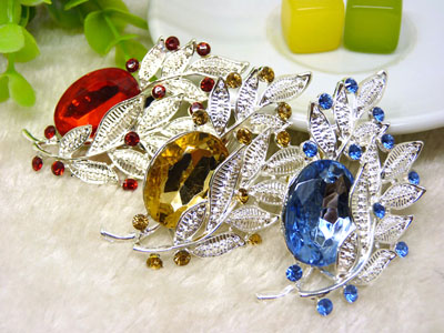 韩国配饰采用施华洛世奇元素水晶胸花别针韩版饰品 -31号