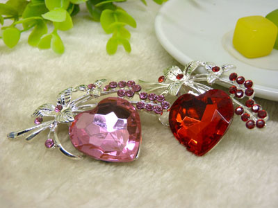 韩国配饰采用施华洛世奇元素水晶胸花别针韩版饰品 -31号