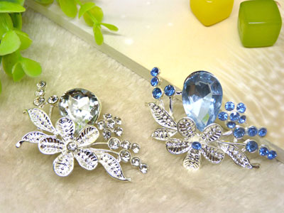 韩国配饰采用施华洛世奇元素水晶胸花别针韩版饰品 -31号