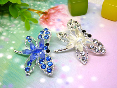 韩国高档流苏蝴蝶别针胸针胸花女领针披肩扣丝巾扣服装配饰 -30号B2-1-5-6