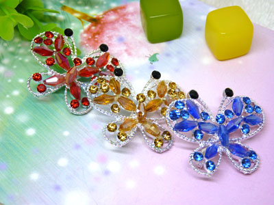 韩国高档流苏蝴蝶别针胸针胸花女领针披肩扣丝巾扣服装配饰 -30号B2-1-5-6