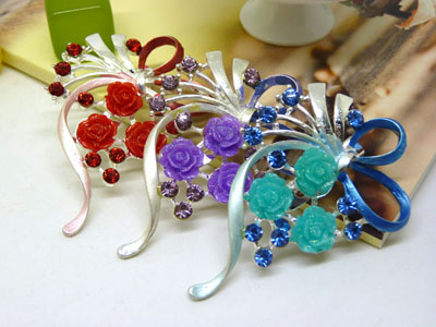 欧美原创饰品女 栀子花胸针气质胸花超仙小西装配饰 飘逸经典别针 -28号B2-1-5-6