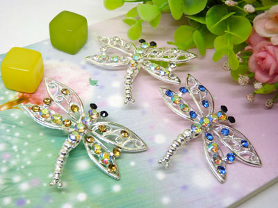 新款韩版小孔雀胸针高档水钻精美胸花优雅气质别针白领风 -26号B2-1-5-6