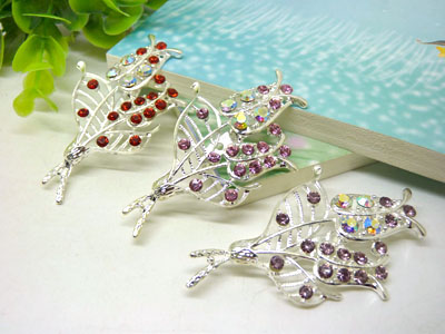 新款韩版小孔雀胸针高档水钻精美胸花优雅气质别针白领风 -26号B2-1-5-6