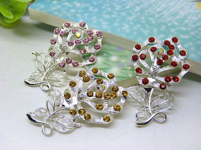 新款韩版小孔雀胸针高档水钻精美胸花优雅气质别针白领风 -26号B2-1-5-6