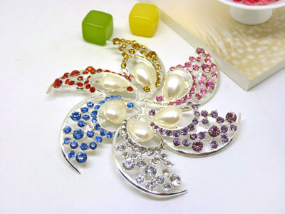 复古韩国配饰男士女高档西装西服仿珍珠大胸针别针胸花 -23号B2-1-5-6