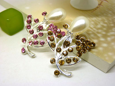 复古韩国配饰男士女高档西装西服仿珍珠大胸针别针胸花 -23号B2-1-5-6