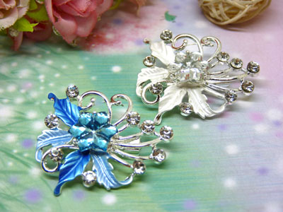 女花瓣水晶高档花朵胸花 韩版时尚个性胸针 精品水钻配饰 -18号B2-1-5-6