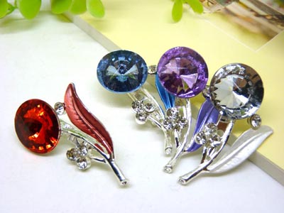 欧美高档超闪水晶宝石皮草大衣配饰大胸针 韩国夸张胸花装饰品女   -10号B2-1-5-6