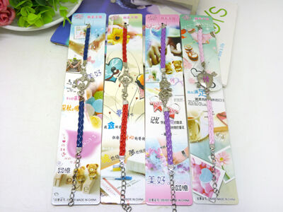 手绳真皮手工编织女士手链情侣脚链可调节男士皮绳手镯大牌手环 c6-1-5