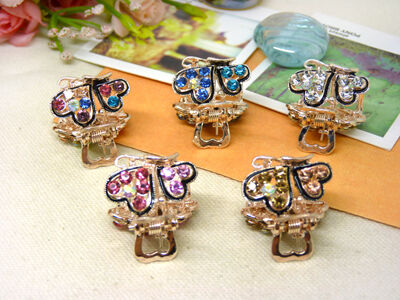 小号韩国镶水钻头饰小发夹发饰刘海发夹发卡顶夹边夹盘头抓夹发抓 -5号C4-3-3