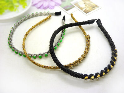 头饰水钻发卡女韩国头箍压发甜美日韩发箍发饰卡子饰品发箍B7-5-5