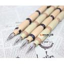 创意文具 田园莲藕造型钻石头 黑色中性笔0.38mm 水性笔学习用品