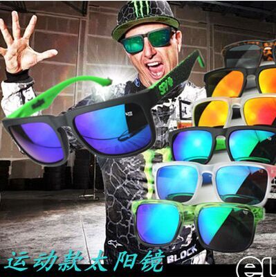 新SPY+ Ken Block太阳镜男女复古镜面太阳镜运动眼镜时尚墨镜