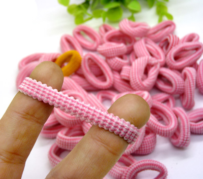 买贵10倍退款60根装弹力好用耐用无缝橡皮筋发圈不伤发头绳B3-2-2