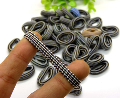 买贵10倍退款60根装弹力好用耐用无缝橡皮筋发圈不伤发头绳B8-5-4