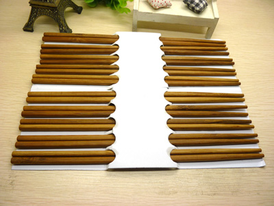 10双装进口坤甸铁木筷子A9-2-3