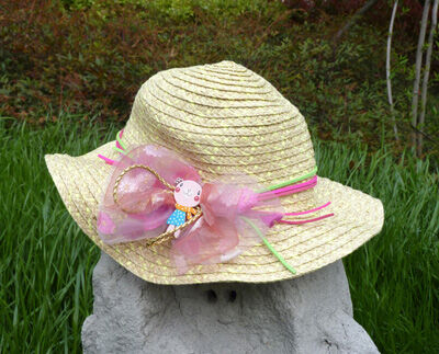买贵5倍退款帽子女士遮阳帽防紫外线大沿沙滩防晒太阳帽可折叠凉帽	
