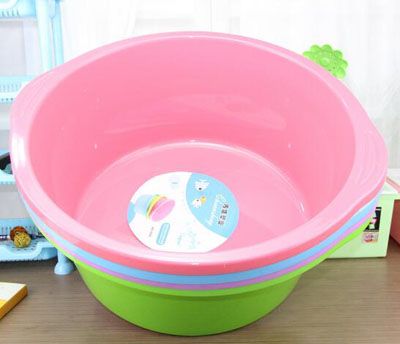 9502加厚款50cm超大号家用塑料盆 厂家直销塑料洗衣盆批发-3号梯