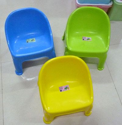 9601儿童靠背凳子 宝宝椅子 塑料凳子 彩色幼儿靠背椅	
