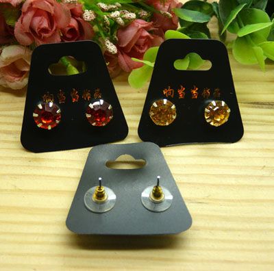 爆款新款大号8mm水钻耳钉欧美流行百搭防过敏耳环C6-2-3