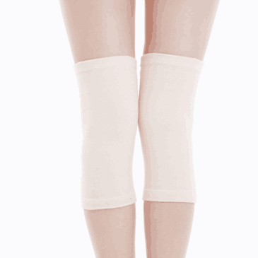 护膝运动保暖办公室空调房时尚隐形护膝腿部（一对）