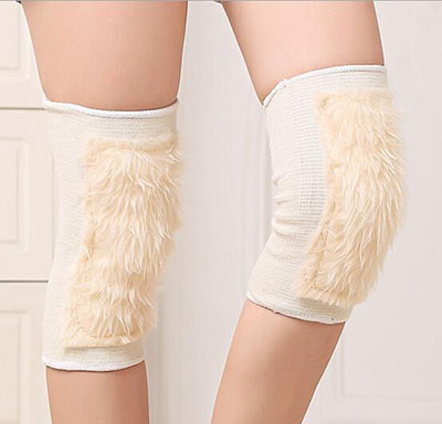 不是最低价5倍退款仿羊毛保暖护膝冬季成年人长毛护膝F1-3-4