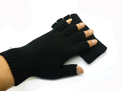 半指手套 冬季针织羊绒保暖魔术手套出口外贸 厂家直销
