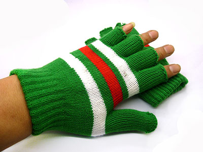 4半指手套 冬季针织羊绒保暖魔术手套出口外贸 厂家直销