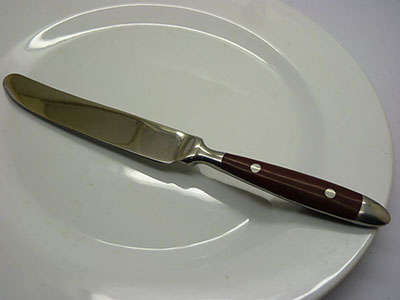 年底处理原价3.15元不锈钢西餐具 高档牛排刀 不锈钢餐刀A7-2-2