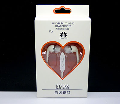 圆线 全兼容耳机 原装正品万能耳机 智能切换调音耳机 通用耳机-华为六B39-3-5