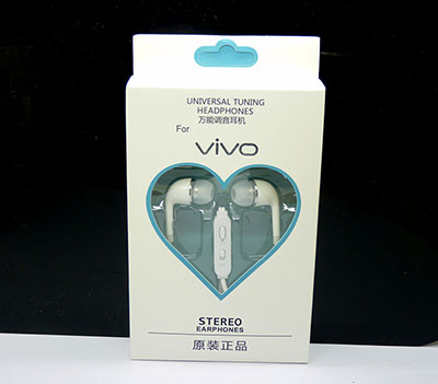 圆线 全兼容耳机 原装正品万能耳机 智能切换调音耳机 通用耳机-ViVO六B39-3-5