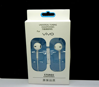 原装品质高音质 万能通用 蜗牛式 接听 调音国产耳机-ViVO六B11-1-4