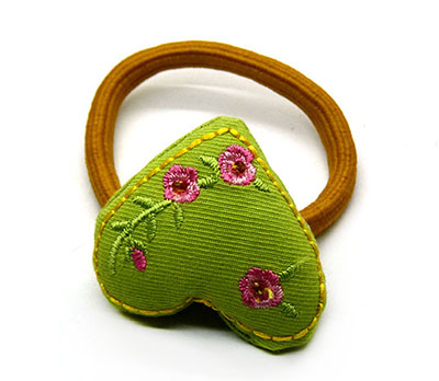 小号儿童发饰 女孩发绳发圈 桃心卡通发绳 扎头发皮筋 B1-7-4