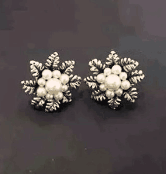 百搭耳钉女生日韩国简约气质甜美学生防过敏耳环幸运耳饰(B8-3-2)