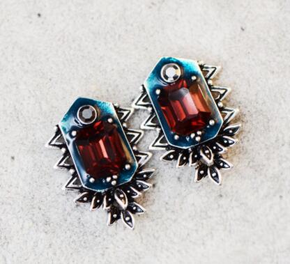 百搭耳钉女生日韩国简约气质甜美学生防过敏耳环幸运耳饰(B8-3-2)