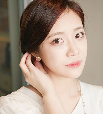 百搭耳钉女生日韩国简约气质甜美学生防过敏耳环幸运耳饰(B8-3-2)