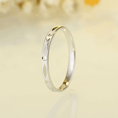 新款日韩个性时尚尾戒镀铂金戒指简约关节戒指女