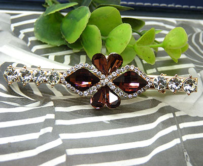 新款发夹 韩版百搭锆石精致可爱小压夹边夹 发饰品B9-1-2