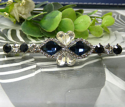 新款发夹 韩版百搭锆石精致可爱小压夹边夹 发饰品B9-1-2