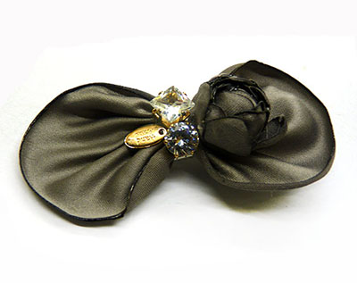 新款发饰欧根纱糖果色花朵珍珠边夹压夹简约唯美刘海夹头饰发饰B6-2-4