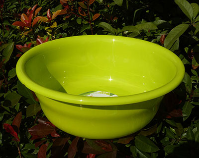 6081家用浴室塑料收纳圆形洗脸盆洗衣加厚塑料八B31-3-1