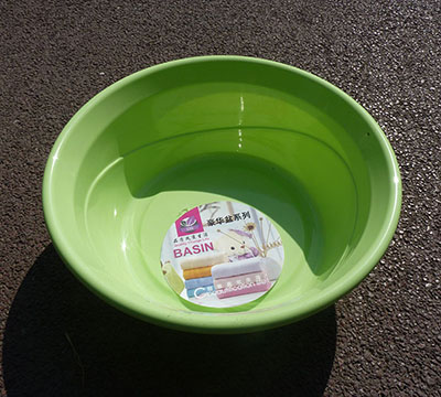 6061时尚洗脸盆环保家用塑料盆豪华脸盆耐摔耐磨3号梯里