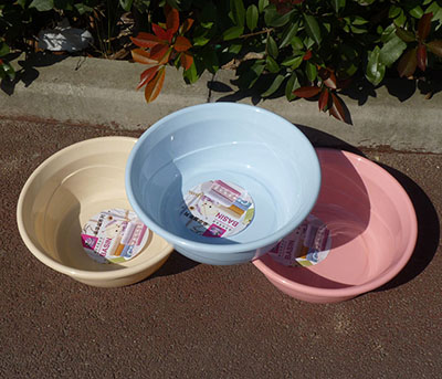 6064时尚洗脸盆环保家用塑料盆豪华脸盆耐摔耐磨/3号梯