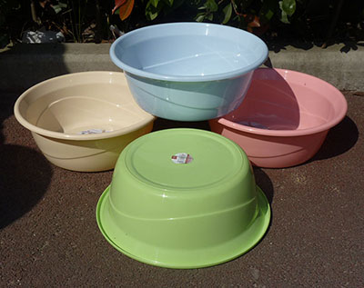 6065时尚洗脸盆环保家用塑料盆豪华脸盆耐摔耐磨/3号梯