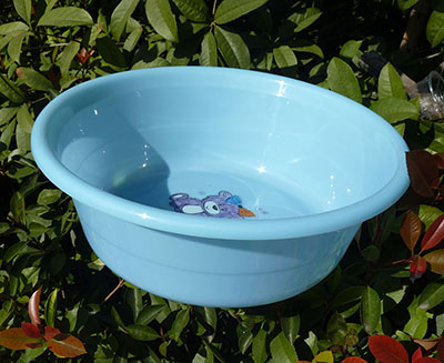 42-2家用塑料盆洗衣洗脸盆多用途加厚盆/北1