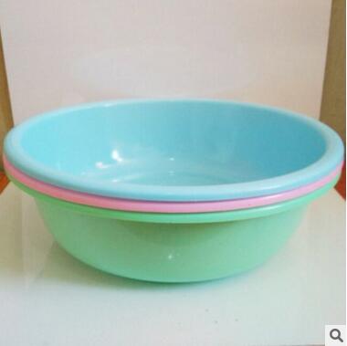 38家用盆超市促销盆水盆塑料盆洗脸盆-梯右